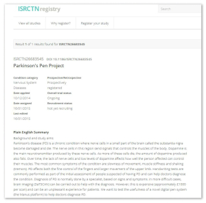 Plain English Summary_ISRCTN