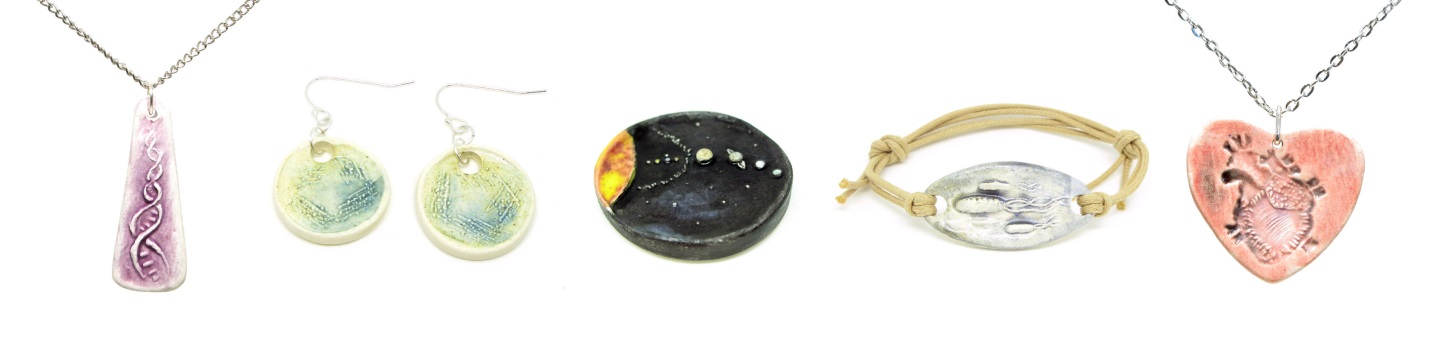 Some jewellery designs by The Vexed Muddler