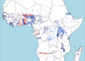 Figure 2. Distribution of school-based surveys included in the analysis