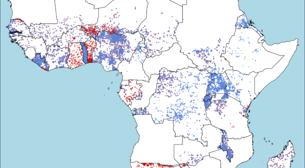 Figure 2. Distribution of school-based surveys included in the analysis