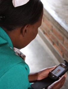 HCW using mHealth