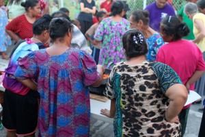 Local cooking demonstration, Majuro, Republic of the Marshall Islands