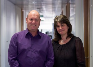 Co-Editors-in-Chief Richard Stephens (left) and Sophie Staniszewska (right)