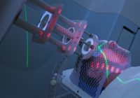 Man Receiving Radiotherapy for Cancer Treatment